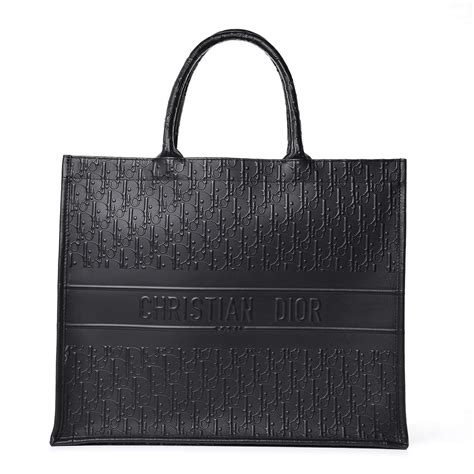 black dior tote|christian Dior book tote.